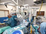 surgical team in theatres